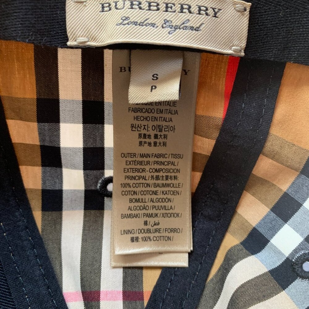 Burberry Tan Plaid Women's Cap - Picture 5 of 5